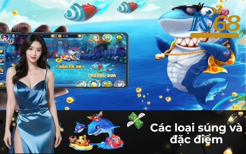 Các loại súng và đặc điểm